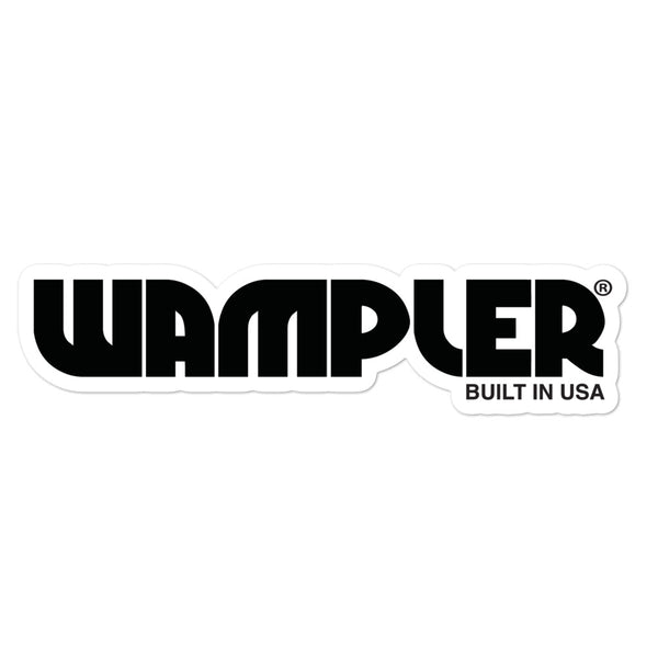 Wampler Logo Bubble-free stickers