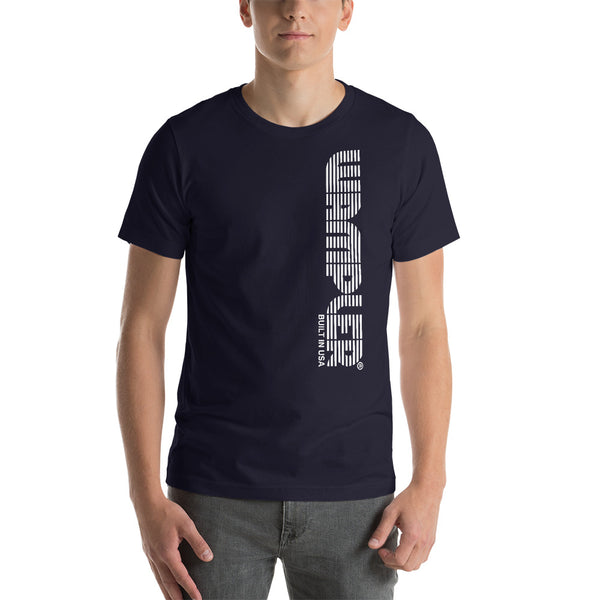 Vertical Retro Short-Sleeve Unisex T-Shirt